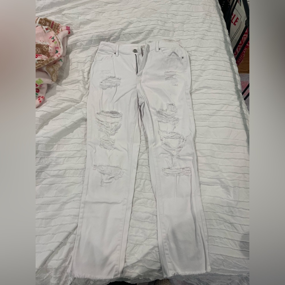 White Pacsun Mom Jeans